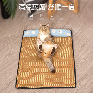 🥰臺灣出貨 限時免運🥰狗窩貓窩夏天涼蓆狗狗窩寵物用品泰迪小型中型犬狗床墊子四季通用