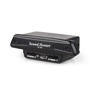全新 Sound Hunter 吉他拾音器木吉他音孔振動拾音器有源拾音器系統雙線圈拾音器無打孔適用於原聲木吉他樂器配件