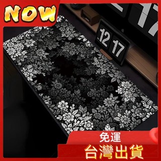 【臺灣出貨】高階感景深印花滑鼠墊超大號電競電腦桌墊鍵盤墊男生遊戲滑鼠墊