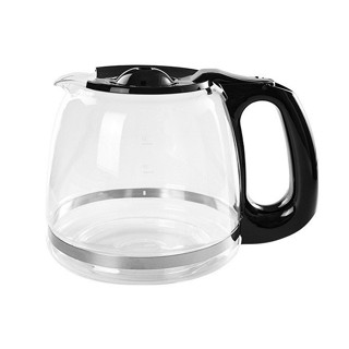 新品特價+【30天髮貨】咖啡壺工廠定製咖啡壺高硼矽玻璃12杯滴漏咖啡機配件玻璃咖啡壺用於BD咖啡壺 玻璃壺 咖啡機配件