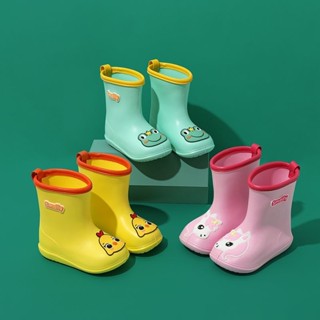 兒童雨鞋男童防滑可愛輕便小童雨衣幼兒水鞋雨靴女童水鞋清倉