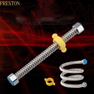 PRESTONWV304不銹鋼軟管,加厚帶扳手波紋管,耐高溫熱水器接頭軟管