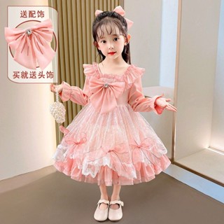 蘿莉塔 蘿莉塔 lolita 洋裝 羅莉塔 蘿莉塔女童夏短袖洋裝兒童公主夏季女寶寶兒童芭比粉色蓬蓬紗裙