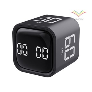 無帶 Led 計數/向上功能螢幕操作兒童定時器定時器計數振動和 5/10/30/60 分鐘和聲音警報靜音時間工具測試便攜