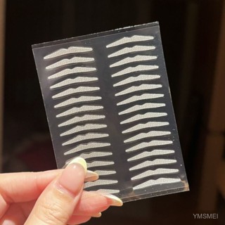 單眼皮混閤無痕蕾絲新款雙眼皮貼自然啞光雙防水美目貼眼泡隱形內 V4HF