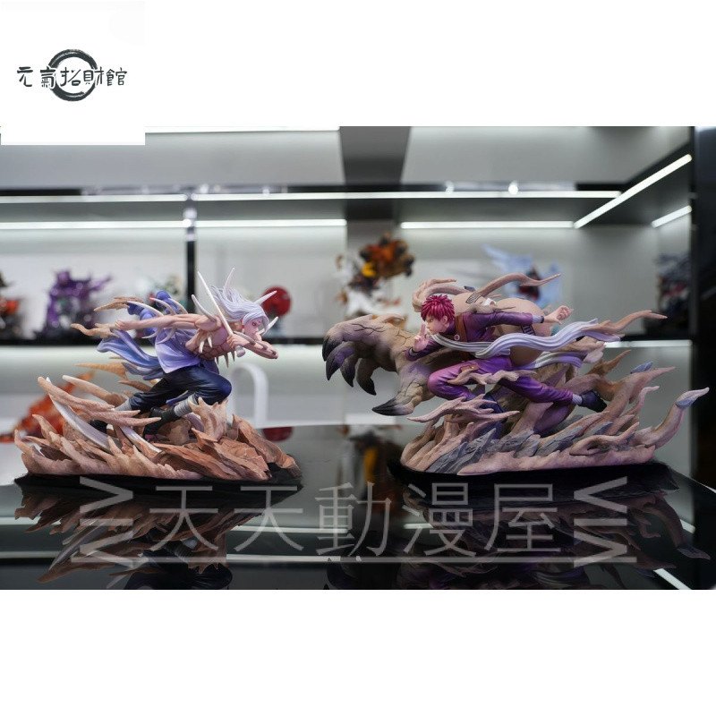 元氣招財  火影忍者模型 PG工作室 衝刺共鳴 我愛羅-君麻呂 GK鵰像 公仔 擺件 盒裝 禮物
