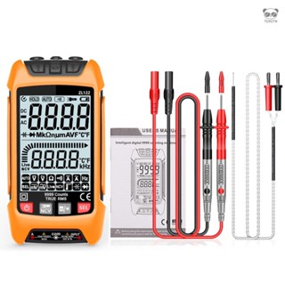 數字高精度防燒萬用表 全自動電錶維修萬用表 電工專用小型便攜萬能表 LCD背光顯示屏 電壓/電阻/頻率/真有效值/溫度測