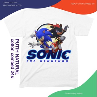 Sonic Dua童裝Sonic Dua兒童T恤棉精梳24s 1-11歲時尚男女通用