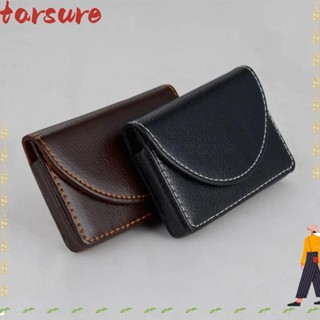 TARSURE 名片夾,PU 皮革大容量信用卡,卡夾男士辦公用品 RFID 錢包