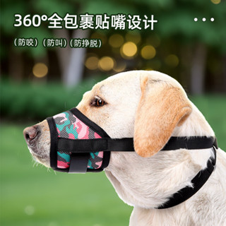 [現貨特惠] 新款狗狗口罩防叫防咬狗嘴套透氣網布 寵物嘴套防誤食寵物口罩 現貨 日常 實用 生活用品 舒適 日用品 毛孩