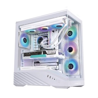 LIAN LI 聯力 Vector V100R 白色 全景RGB電競機殼