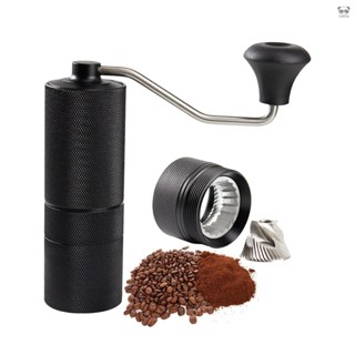 家用便攜手磨咖啡機 咖啡豆研磨機 五角磨芯 手搖磨豆機 現磨咖啡器具 黑色