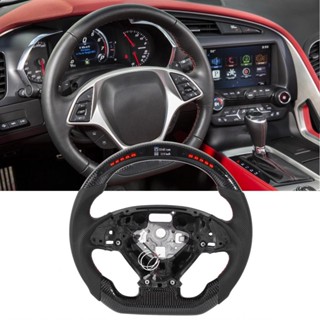 穿孔方向盤LED汽車用於重新裝置替換雪佛蘭Corvette C7 2014-2019