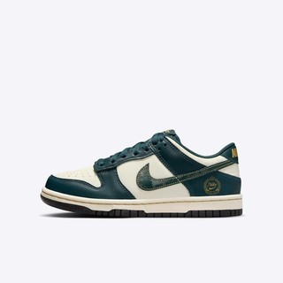 Nike 運動休閒鞋 大童 Nike Dunk Low (gs) 綠 FB9109-301