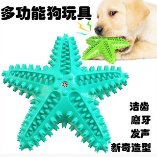 狗狗發聲磨牙玩具海星潔齒耐咬水上寵物玩具狗牙刷