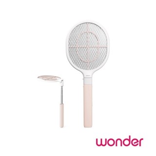 WONDER 鋁合金伸縮摺疊式電蚊拍 櫻花粉 WH-G15 P 【全國電子】