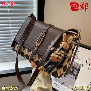 現+限時特惠 洋氣大容量包包噹季新款女包時尚小眾設計高階質感女士單肩斜挎包+CY
