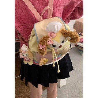 【熱賣】可愛雪莉玫原創雙肩包包女新款潮時尚卡通揹包休閒手提水桶包6.1
