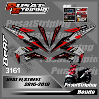 3161 Beat Fi/Street 摩托車貼紙 2016-2019 Striping Beat 街道條紋賭注 201