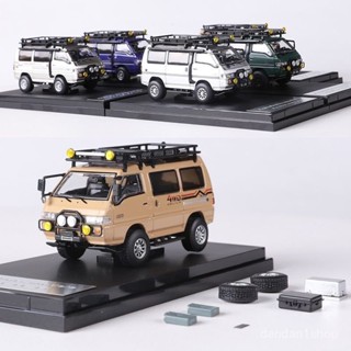 Autobots 1:64得利卡DELICA改裝版閤金汽車模型收藏擺件