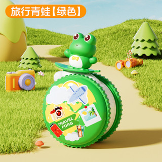 熱賣#兒童上弦髮條玩具嬰兒小鴨子迴力不倒翁小青蛙寶寶益智學爬行一嵗5ya