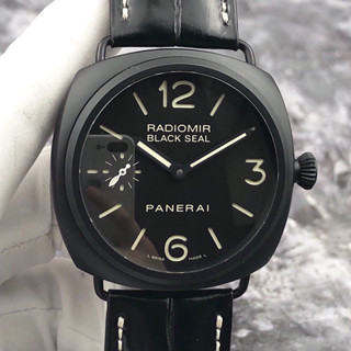 Panerai 沛納海RADIOMIR系列PAM00292不鏽鋼鍍黑男士手動機械手錶