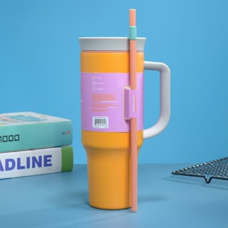 新款Owala雙層真空保溫杯- 40oz Tumbler - 健身車用吸管杯