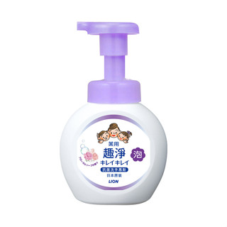 日本獅王趣淨抗菌洗手慕斯 花香 250ml