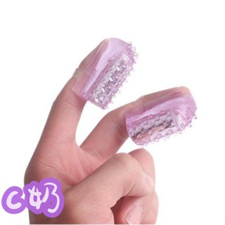 【C奶】G01 手指震動套 毛刷顆粒按摩 情趣用品 震動摳指套 震動指環 震動手指套 男女助愛調情趣指套 同性戀自慰用品
