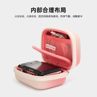 現貨收納包迷你便捷式小型微單數位相機包pu防水硬殼盒