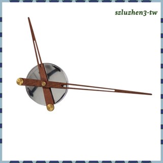 [SzluzhenfbTW] 時鐘機芯時鐘機構更換零件木指針家居裝飾,靜音模擬時鍾維修零件