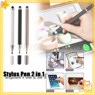Stylus Pen 2in1 通用/觸控筆 2 合 1 觸控式螢幕/觸控筆通用電容觸控筆觸控/適用於 iPad Andro