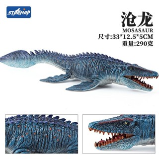 🔥優選百貨🔥星圖巨齒鯊玩具滄龍模擬動物模型海洋真鯊魚恐龍玩具男孩兒童禮物