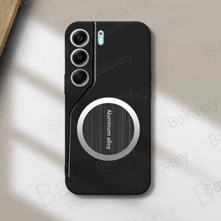 Tecno Camon 40 4G CM5 Pro 5G CM7 TPU 啞光軟保護套帶鐵皮貼紙的時尚外殼
