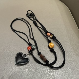 台灣出貨🪢 手機掛繩 長款斜挎可背miu系秋冬圓珠掛件女包包掛鏈手機殼防丟繩 手機掛繩 手機吊繩 手機背帶 手機鍊
