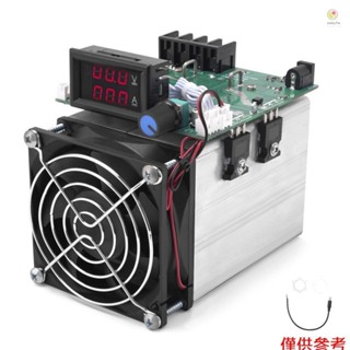 250W 升級版電子負載表 1-100V 輸入電壓 LED 顯示屏,帶電源鎖定電流顯示溫度保護風扇延遲關閉自動校正功能