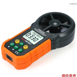 Winn PEAKMETER 多功能數字風速計專業風速計 LCD 數字風速計風量/溫度/濕度用於天氣資料收集戶外帆船 S