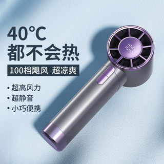 新品現貨2025年手持小鋼炮usb便攜式風扇學生宿舍渦輪風扇桌面靜音20250527