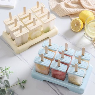 限時折扣 熱賣 食品級冰棍棒冰冰塊模具雪糕模具雪條冰棒模具自製傢用冰淇淋模具創意雪糕模具 DIY家用 防塵防竄味