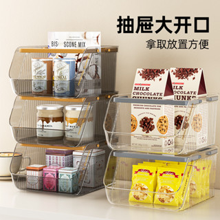 多功能桌面ins風抽屜式收納盒面膜護膚化妝品雜物收納筐零食置物架亞克力收納盒