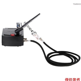 Winn 專業重力式噴槍空氣壓縮機套件,用於藝術繪畫工藝蛋糕噴霧模型氣刷美甲工具套裝