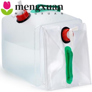MENGXUAN折疊水袋,5L/10L/15L/20L經久耐用戶外水容器,便攜式可重複使用重量輕儲水罐