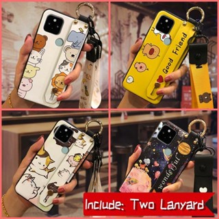 純色創意Google谷歌Pixel 5手機殼防塵個性液態簡約掛繩男女款支架情侶潮流軟殼指環搞怪青春質感腕帶趣味卡通散熱