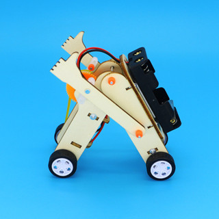 點贊機器人科技小製作手工作業拆裝模型STEM教育科教益智