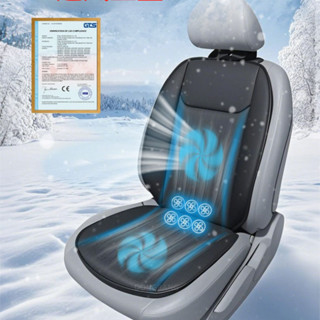 【臺灣發貨】汽車通風座墊 USB風扇涼墊 夏季透氣坐墊 通用型車用 散熱座椅墊 涼感通風 汽車用品 車用配件