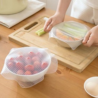 廠家直銷【可放微波爐】食品級矽膠冷藏保鮮膜正方形碗蓋防塵蓋冰箱保鮮膜