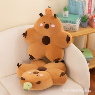 毛絨玩具/娃娃 Plush toys/dolls 新人立減卡皮巴拉可愛坐墊卡通學生午睡腰部抱枕花朵辦公室