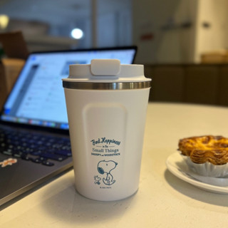 日本 skater斯凱達 史努比 聯名 咖啡杯 保溫杯 桌麵杯 隨手杯 350ml 手拿杯 車載杯