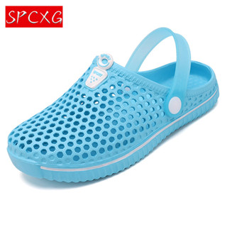 SPCXG 30-35兒童夏季時尚休閒厚底防滑耐磨Eva透氣涼鞋**&*