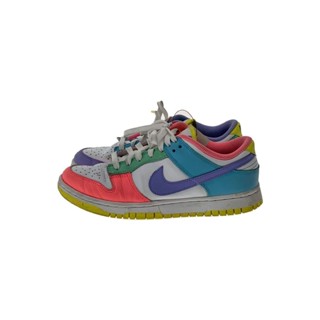 NIKE 耐吉 耐克 低剪裁運動鞋 Dunk Low 塞 _ 鄧克 羅 SE 24.5cm 五彩斑斕的 日本直送 二手